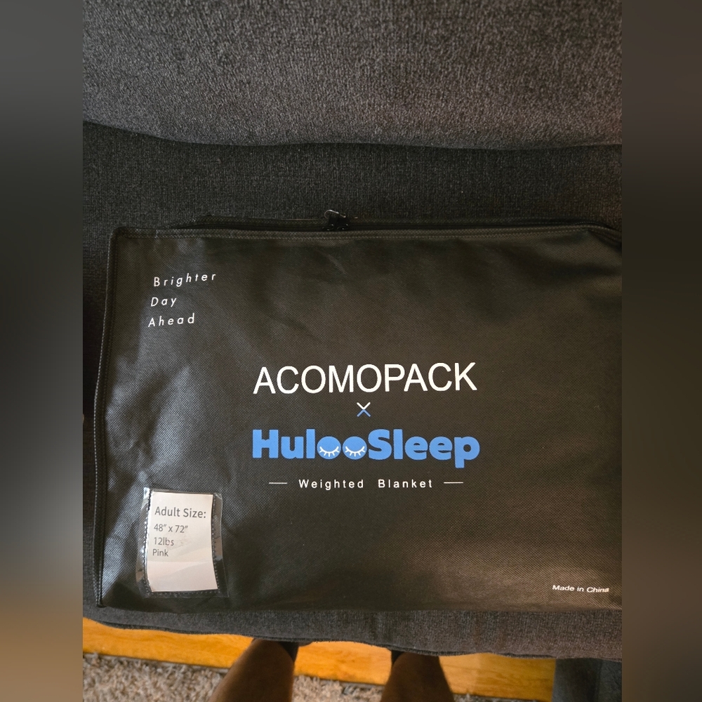Acomopack Huloosleep Weighted Blanket (Pink Color)